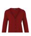 Cardigan femme bordeaux Premier