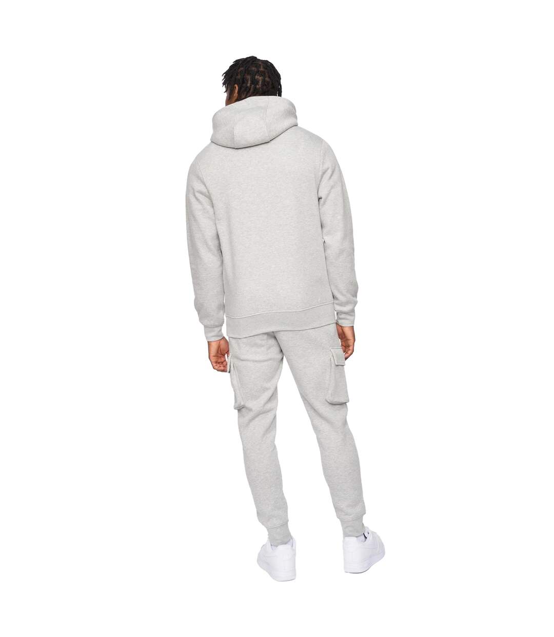 Sweat À Capuche Crosby 2.0 Homme Gris Chiné Kings Will Dream-3