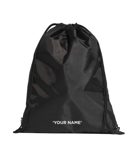 Essentials Logo Gym Drawstring Bag One Size Black White Adidas