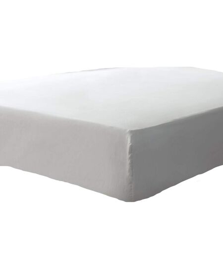 600 egyptian cotton extra deep fitted sheet white Belledorm