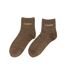 Chaussettes marron femme stella green canon-1