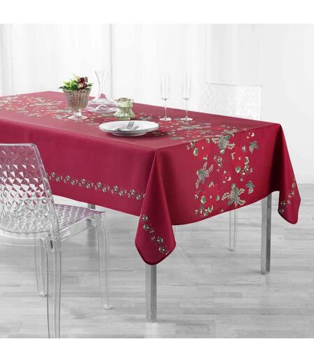 Nappe Imprimée Isadora 150x240cm Rouge