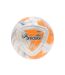 Ballon de foot nueno taille 4 blanc / orange fluo / bleu / argenté Precision-2