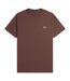 T-shirt Homme Pourpre Fred Perry-2