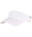 Performance Embroidered Visor Cap White Flexfit-3