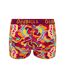 Womens/ladies festival boxer shorts multicoloured OddBalls