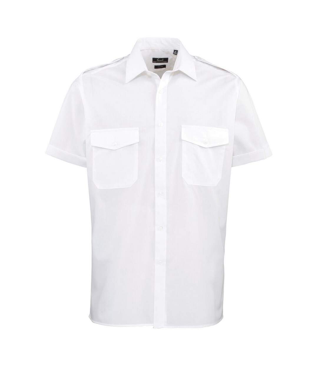 Chemise Pilote Homme Blanc Premier-1