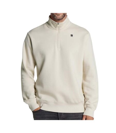 Sweat beige homme g-star raw core half