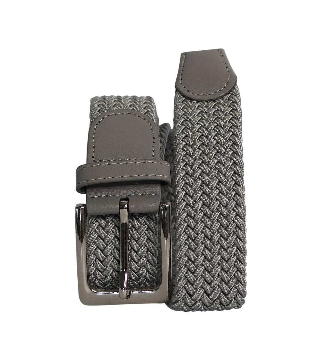 Ceinture Élastique 3 cm – Finition Cuir Synthétique ajustable-1
