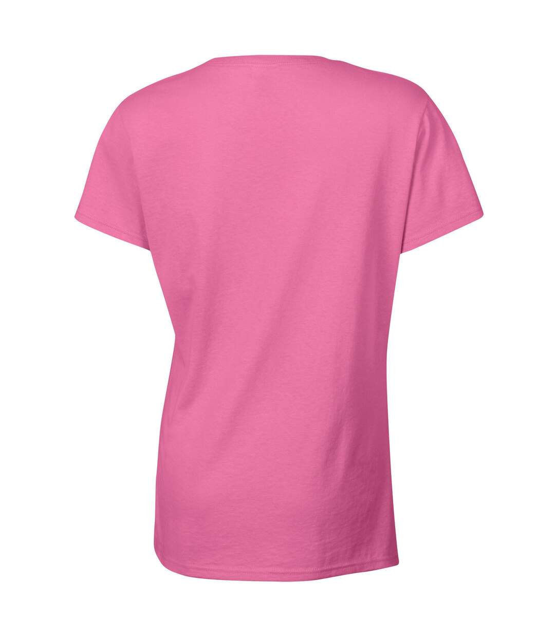 T-shirt femme violet fuchsia Gildan-2