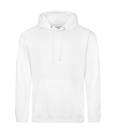 Sweat À Capuche College Adulte Blanc Vif Awdis