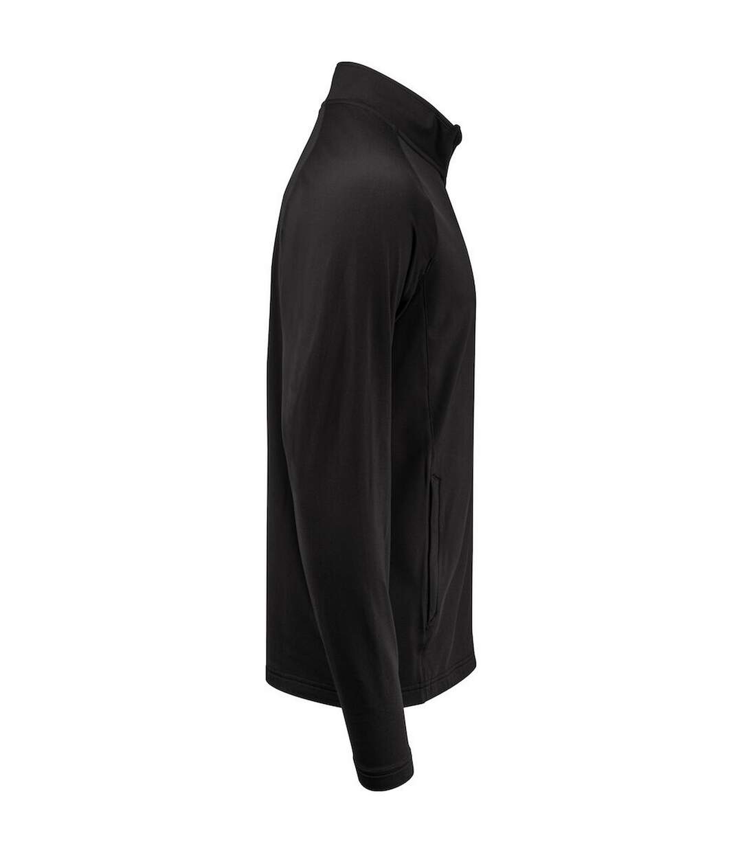Mens Adapt Full Zip Fleece Jacket Black Cutter & Buck-4