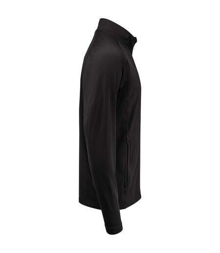 Mens Adapt Full Zip Fleece Jacket Black Cutter & Buck