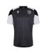 T-shirt Entraînement Barbarians 24/25 Homme Noir Blanc Macron-1