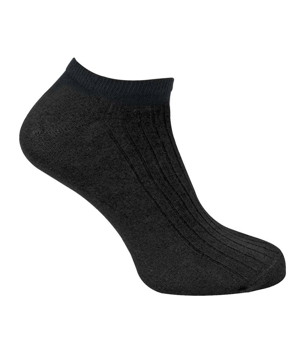 12 Pack Mens 100% Cotton Trainer Socks-5