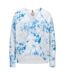 Sweat Femme Blanc Bleu Boss-1