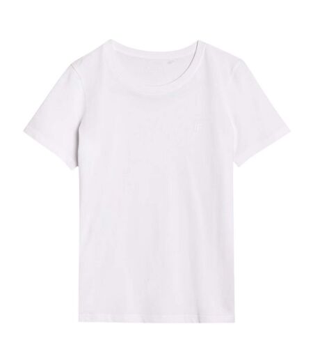 T-shirt F2356 Femme Blanc 4F