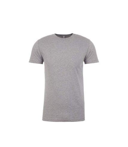 Next Level Adults Unisex CVC Crew Neck T-Shirt (Dark Heather Gray)