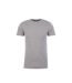 T-shirt manches courtes unisexe gris foncé foncé Next Level