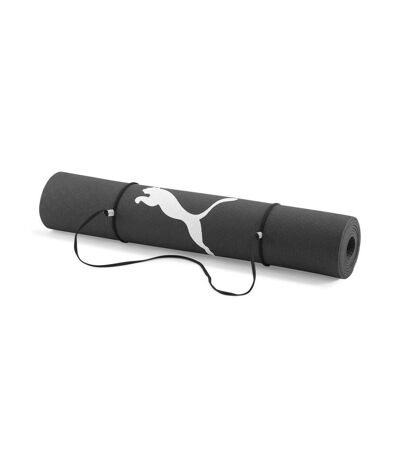 Tapis de yoga noir femme puma mat - taille unique