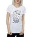 Disney T-shirt en coton Frozen Elsa Sketch Womens/Ladies (Blanc) - UTBI21883-3