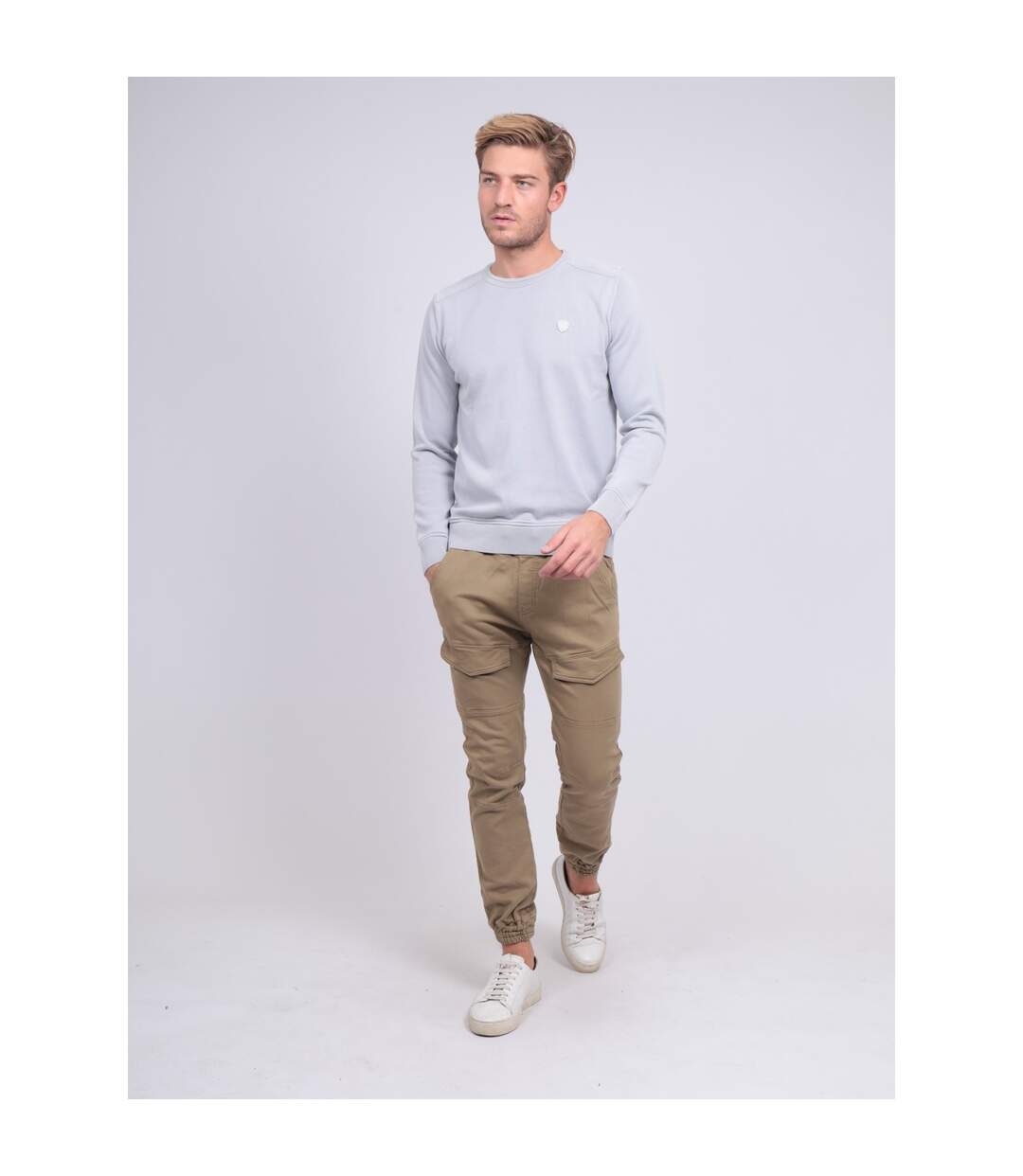 Pull fin col rond coton ARTHUR