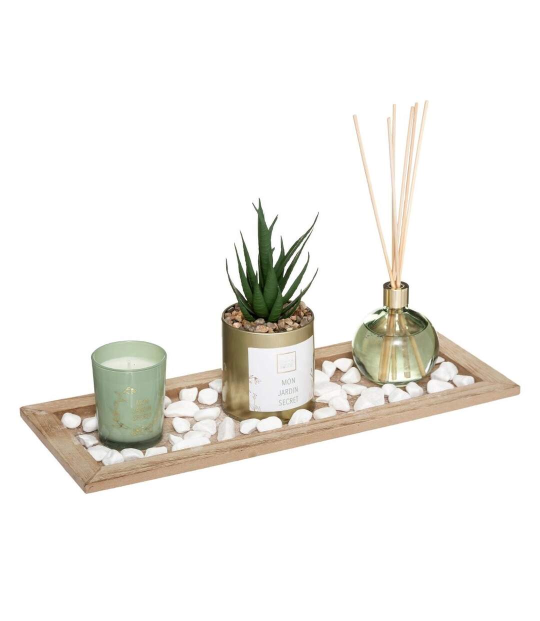 Coffret Senteur 8 Pièces Plume 36cm Eucalyptus-1