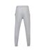 Womens/ladies Cotton Blend Regular Joggers High Rise Grey Heather Babolat-2