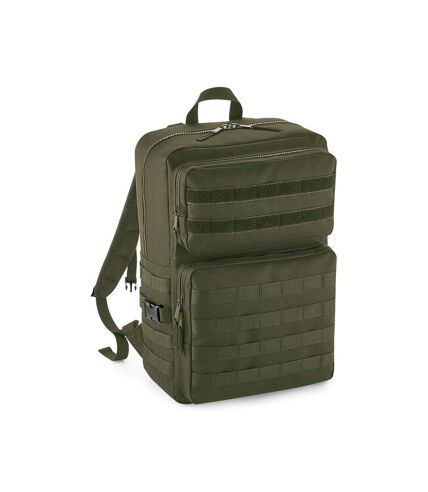 BagBase MOLLE Tactical Backpack (Military Green) (One Size) - UTPC3998