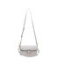 Sienna Embossed Leather Crossbody Bag One Size Ivory Biba-1