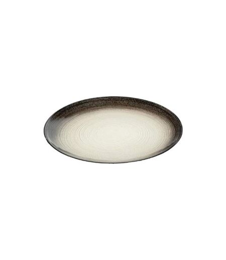 Lot de 6 Assiettes à Dessert Jem 21cm Noir & Argent