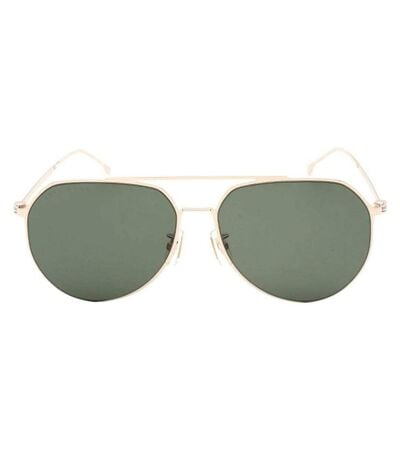 Lunettes De Soleil Motif/style Pilote Taille Unique Vert Jaune Or Hugo Boss