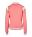 Veste De Survêtement College Femme Rose Pâle Sable Blanc Urban Classics-2