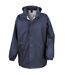 Unisex adult midweight jacket navy Result Core-1