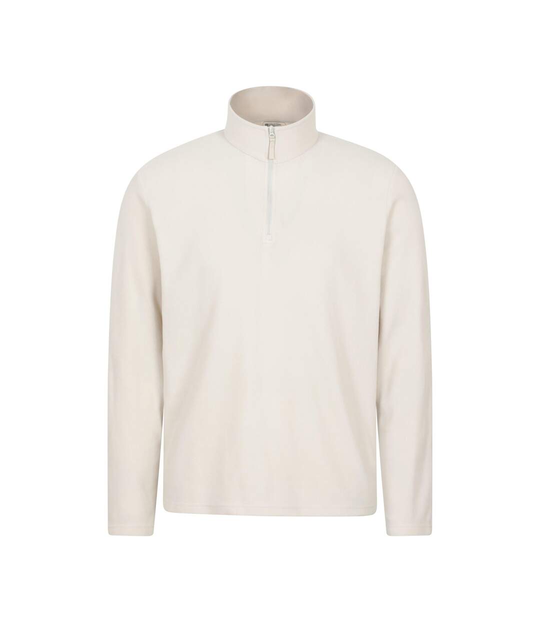 Mens Camber Ii Camo Half Zip Fleece Top Cream Mountain Warehouse-1