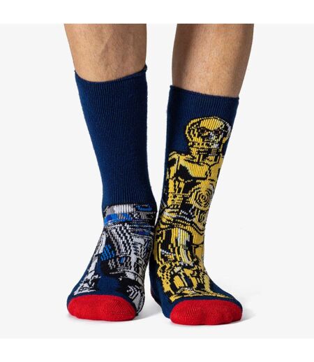 Heat Holders Lite - 1 Paire Chaussettes Star Wars Homme | Hiver Fantaisie Chaude