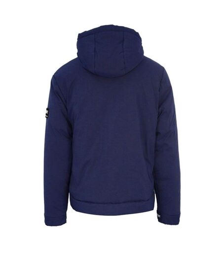 Doudoune Matelassée Motif/style Logo Homme Bleu Marine Plein Sport