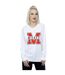 Disney Sweatshirt Mickey M M Femmes/Dames (Blanc) - UTBI28316-2