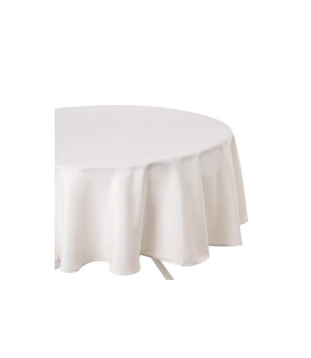 Nappe Antitache Ronde 180cm Ivoire