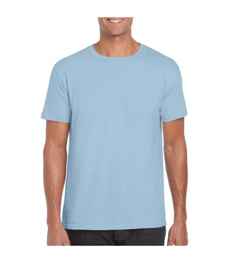 T-shirt Manches Courtes Homme Bleu Clair Gildan