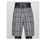 Bermuda à carreaux homme Winchester INTACT3 en coton gris multi-poches pour les loisirs-3
