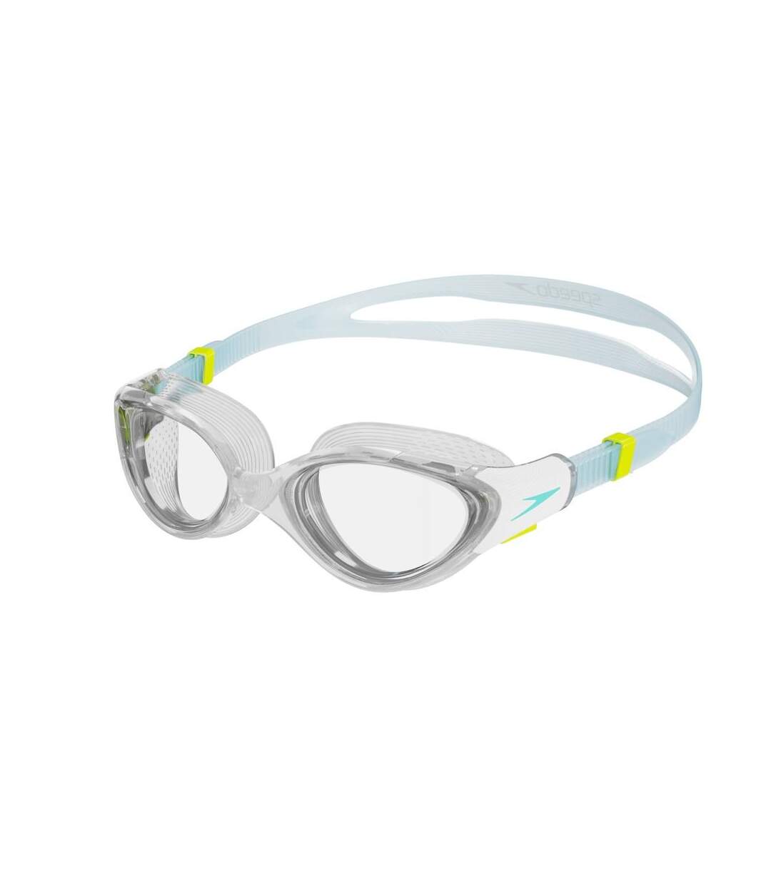 Lunettes de natation biofuse 2.0 femme transparent / bleu Speedo-1