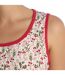 Women's Summer Pajamas with Wide Straps, Cotton KL45250-2