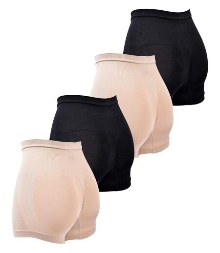 Culotte Gainante Sculptante TRESS Effet AMINCISSANT 4904W Pack de 4