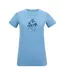 Womens/ladies Fingal T-shirt Washed Denim Regatta-2