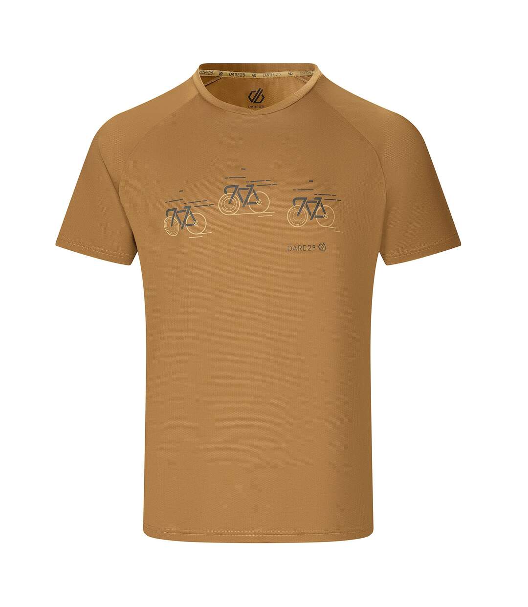 Mens Tech Ii Bicycle T-shirt Dark Cumin Yellow Dare 2B-2