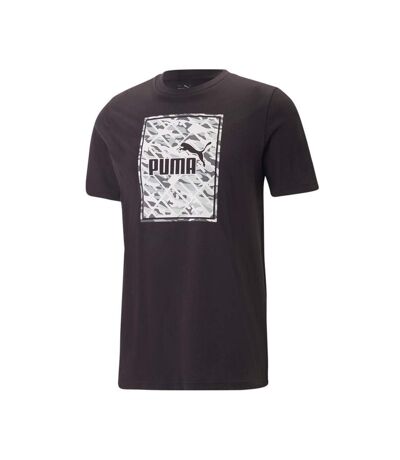 T-shirt Noir/Blanc Homme Puma Graphics - S