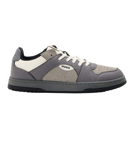 Mens Hadrian Tenn Pugr Trainers Medium Grey Hugo