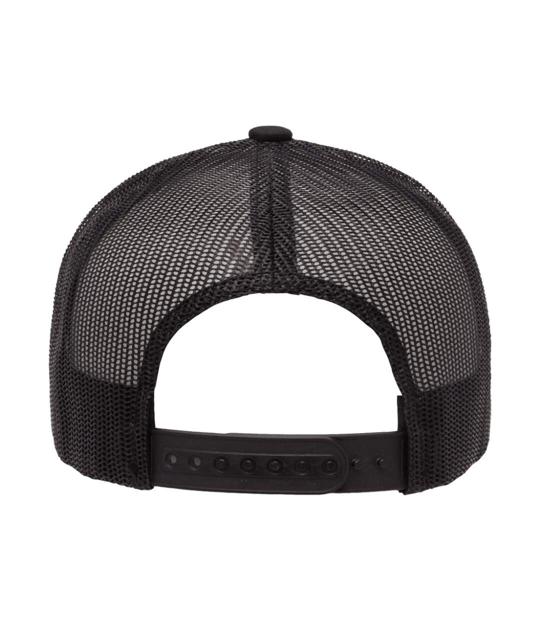 Flexfit By Yupoong 5 Panel Retro Trucker Cap (Black) - UTRW7568-2