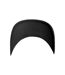 Unisex Adult Wooly Combed Baseball Cap Black Black Flexfit-4